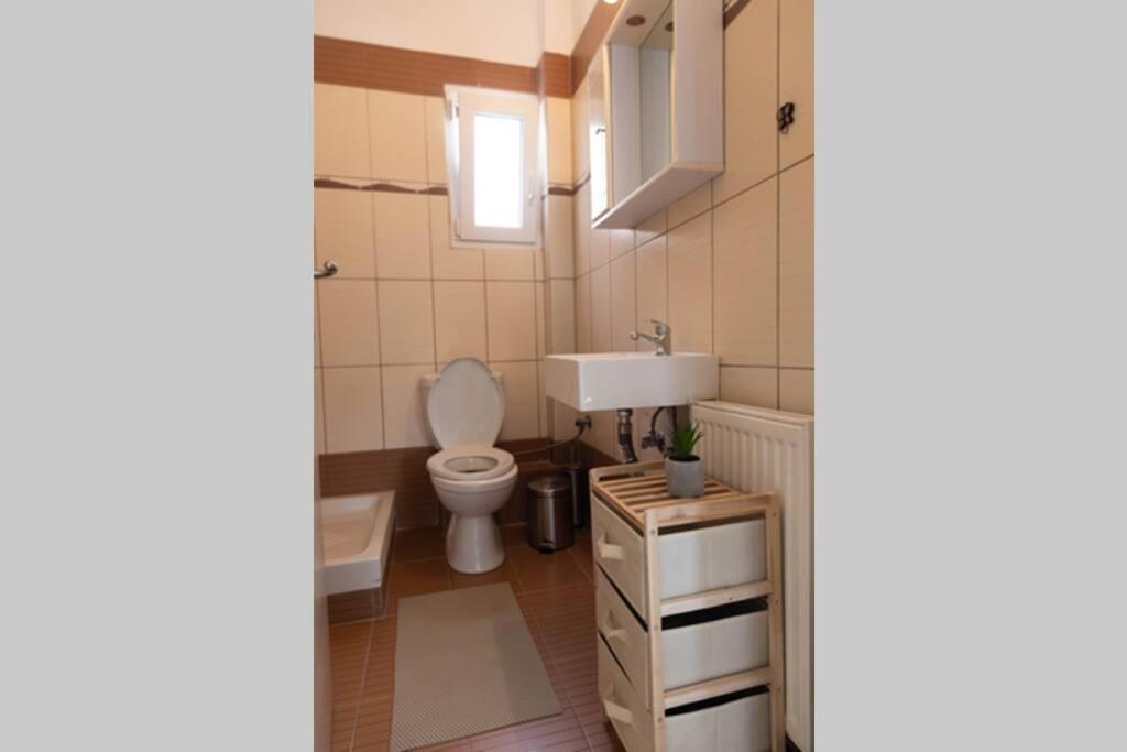 Port View House-Comfy Family Apartment-Panoramic View Néa Péramos Εξωτερικό φωτογραφία
